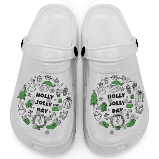 Holly Jolly Day Clogs