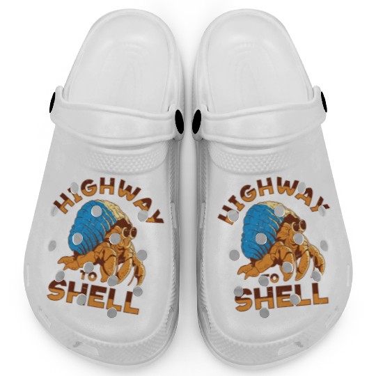 Sea Creature Seafood Shells Hermit Crab Lover Clogs