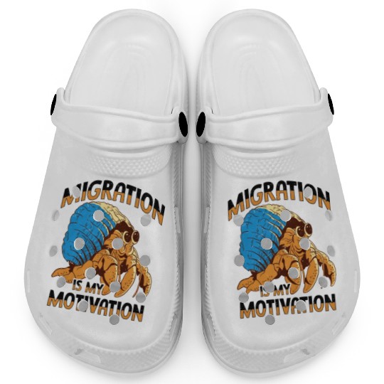 Sea Creature Seafood Shells Hermit Crab Lover Clogs