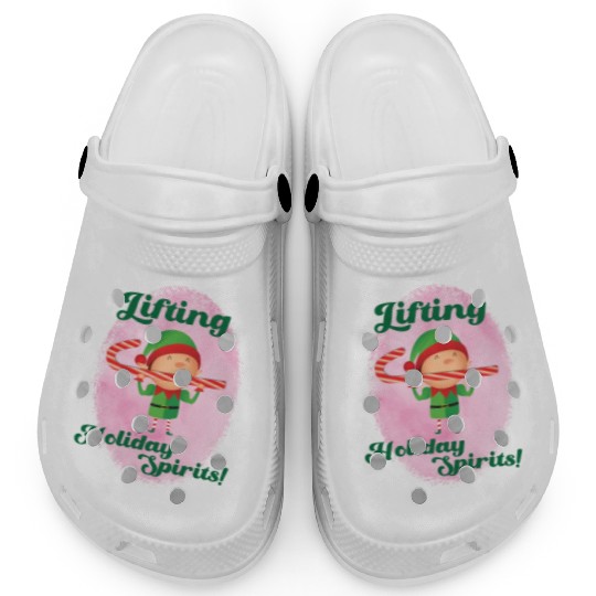 Muscle Elf -Christmas Spirit Workout Clogs