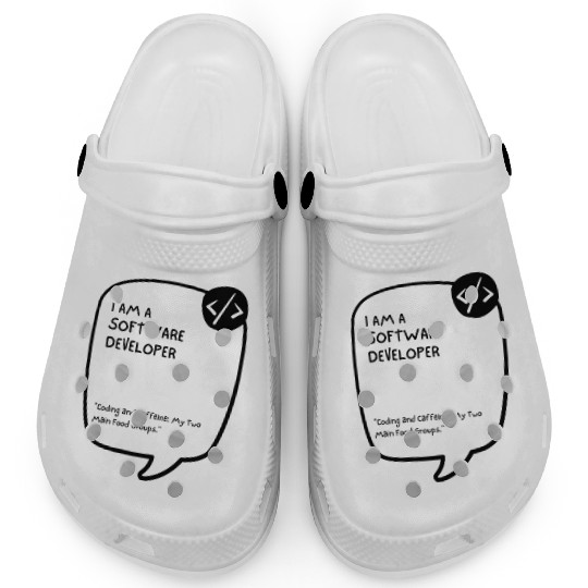 Proud Software Developer Clogs - Embrace Expertise