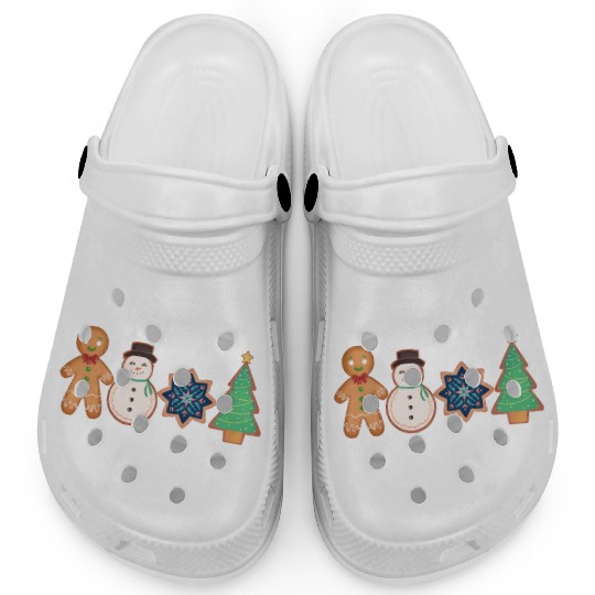 Christmas Gingerbread Cookie Clogs