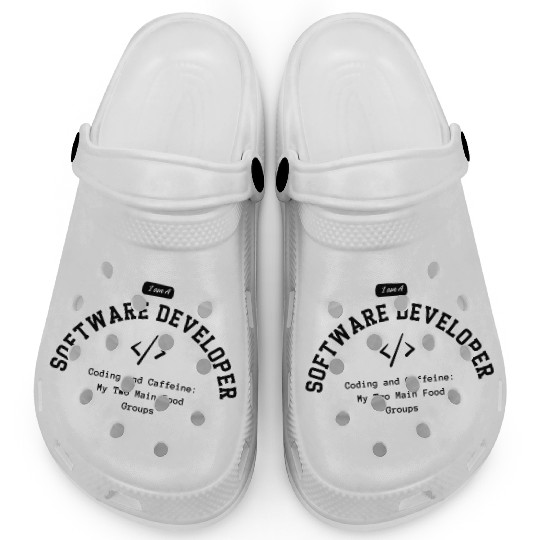 Proud Software Developer Clogs - Embrace Expertise