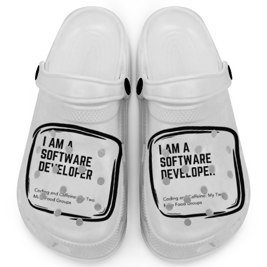 Proud Software Developer Clogs - Embrace Expertise