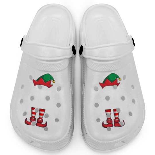 Professor Elf Matching Family Christmas Teacher Clogs