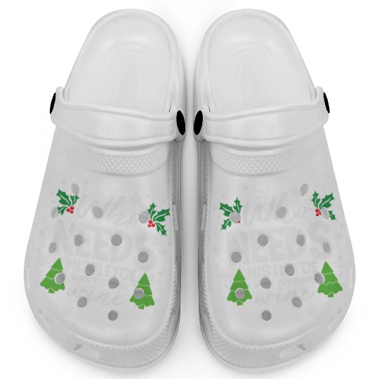 Who Needs Mistletoe When You Have Wine Clogs