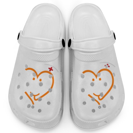 Cardiac Nurse Halloween Stethoscope He Rn Clogs