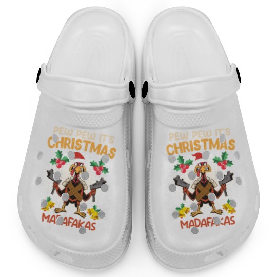 Christmas Pew It's Christmas Madafakas X-Mas Clogs