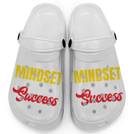 Mindset Ignites Success Motivated Inspiring Quotes Clogs