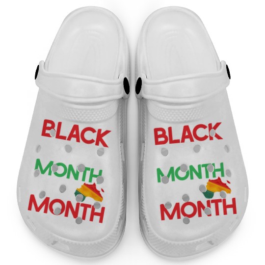 Black History Month Every Month Clogs