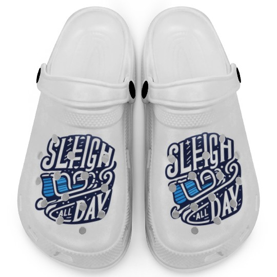 Sleigh All Day Christmas Tees Clogs