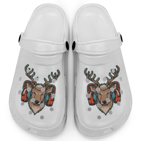 Gamer Reindeer Clogs