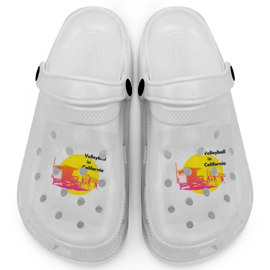 Volleyball in California Clogs