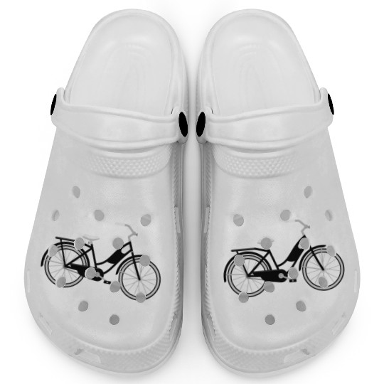 Cycling Dad Powered by Coffee, Fueled by Dad Jokes Clogs