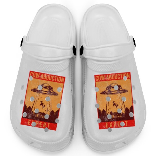 Alien, Aliens, UFO, UAP, Space Unknown Flight Clogs