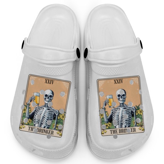 Funny Tarot Card Craft Beer Alcohol Clogs
