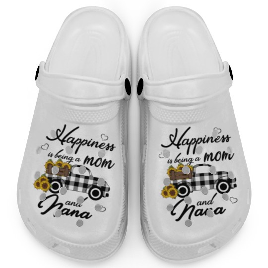 Sunflower Grandma Hapess Is Being A Mom And Nana Clogs