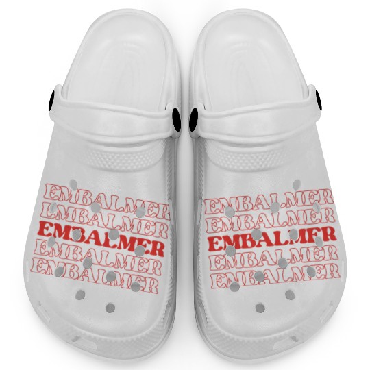 Embalmer Mortician Funeral Director Undertake Clogs