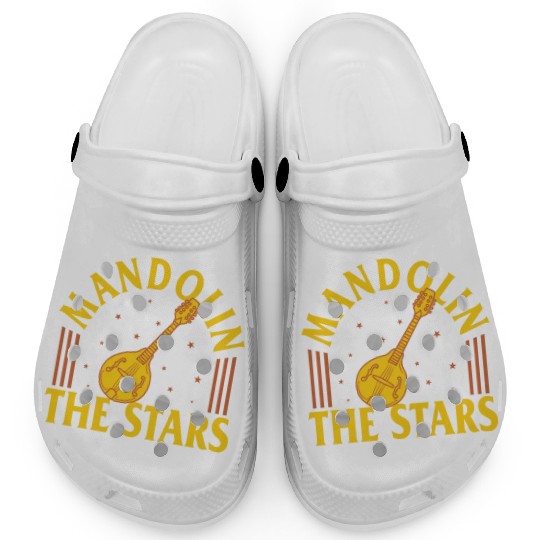Mandolin Clogs, Mandolin The Stars Clogs, Gift For