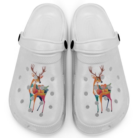 Deer Animal in Pocket Clogs