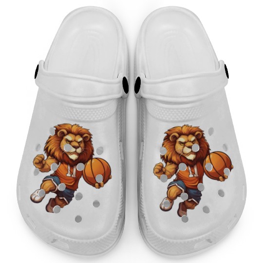 Basketball player lion Clogs