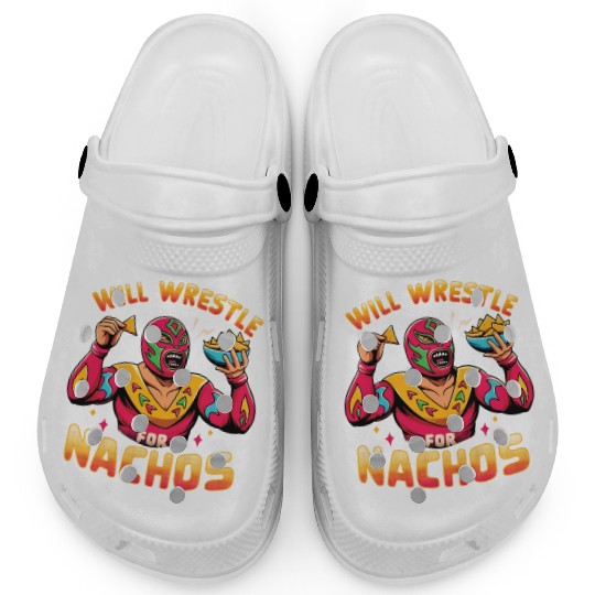 Mexican Wrestling Wrestler Lucha Libre Nacho Clogs