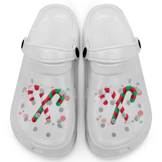 Suck My Candy Cane Ugly Christmas Sweater Clogs