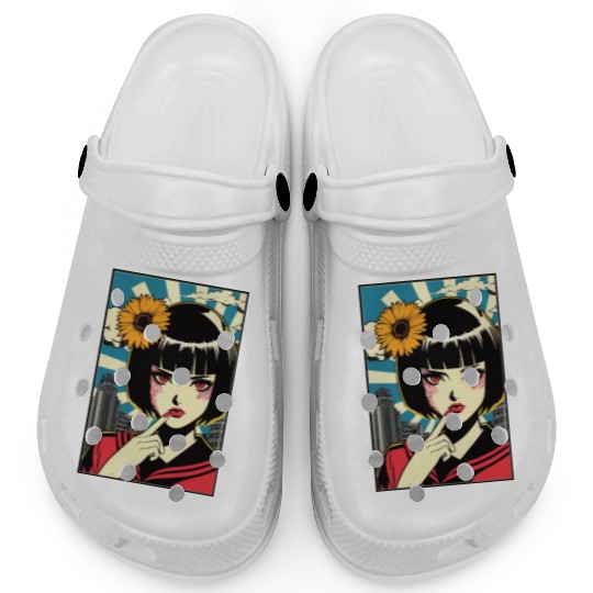 Manga Girl Clogs