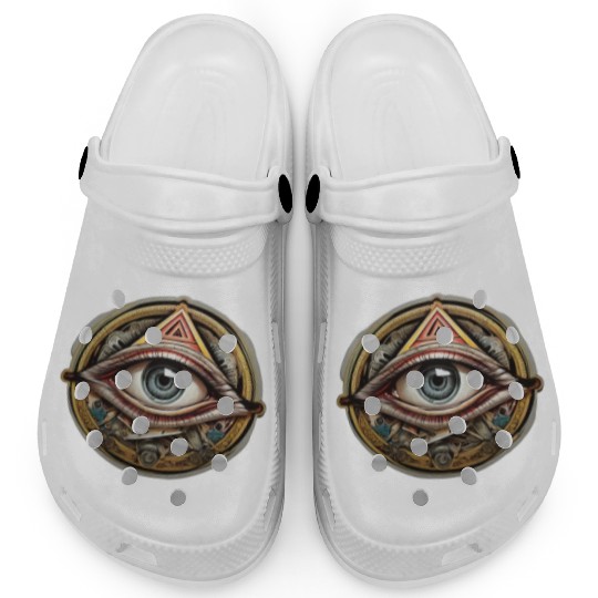 secret society illuminati Clogs