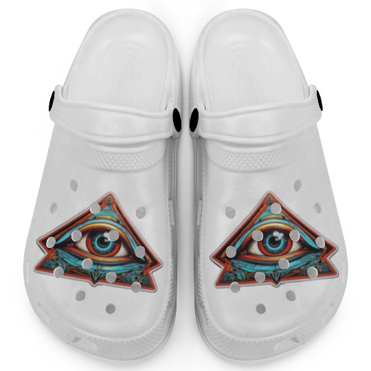 secret society illuminati Clogs