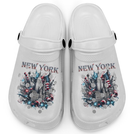 New York Christmas Spirit Clogs