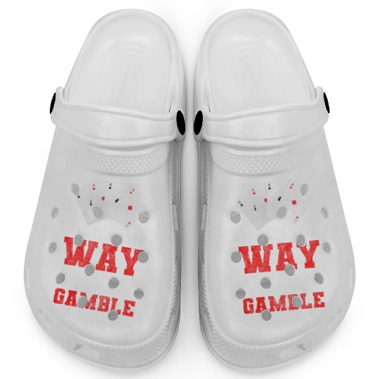 Player Deck Poker Face Clogs