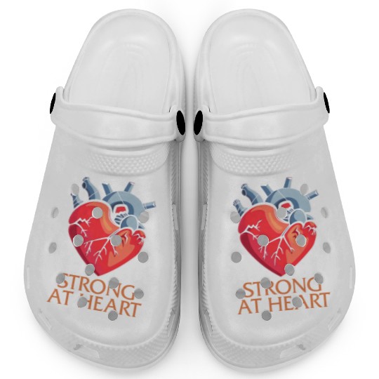 CHD Awareness Clogs, Strong At Heart Pumping Iron