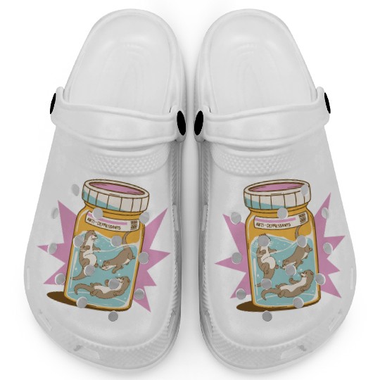 Joyful Otter Jar Clogs