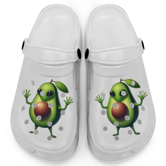 Avocado alien Clogs