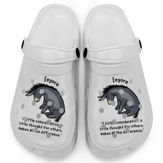 Eeyore Quote About Kindness Clogs