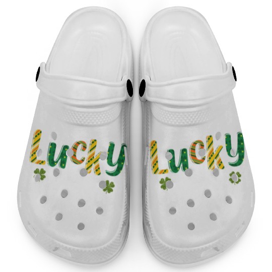 Lucky To Be A Principal School St Patrick's Day Clogs