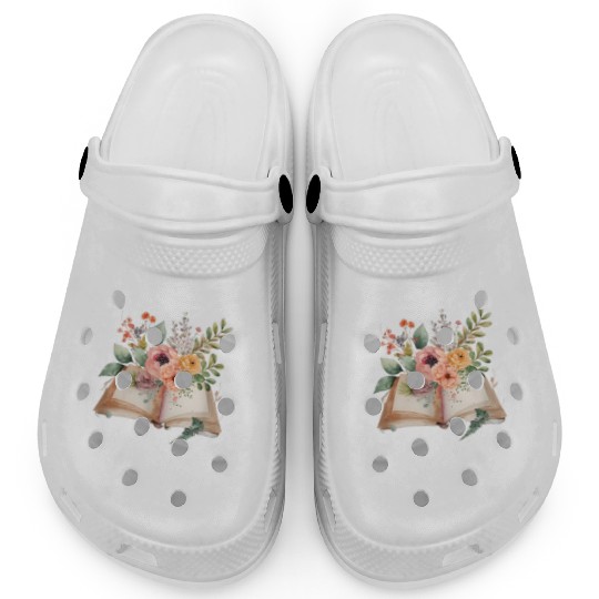 I Survived Reading Banned Books Book Lover Clogs