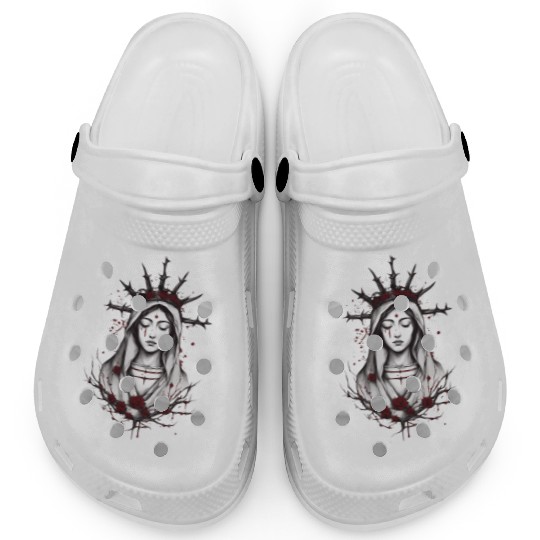 Mary The Blessed Virgin Clogs