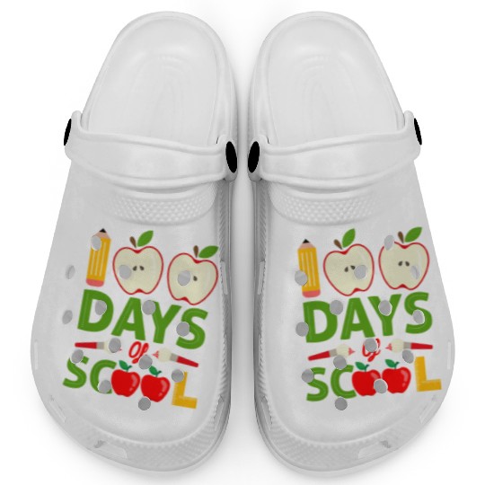 100 days of school Clogs