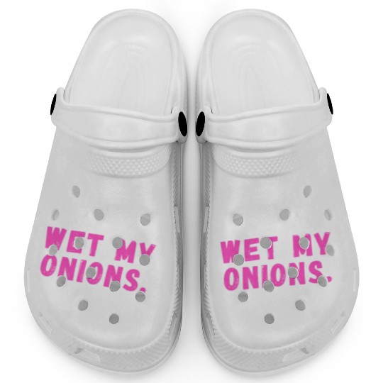 Onion Lover Planting Edible Garden Chef Clogs