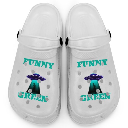Alien, Aliens, UFO, UAP, Space Unknown Flight Clogs