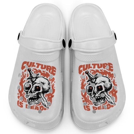 Rebel Culture Skull Clogs