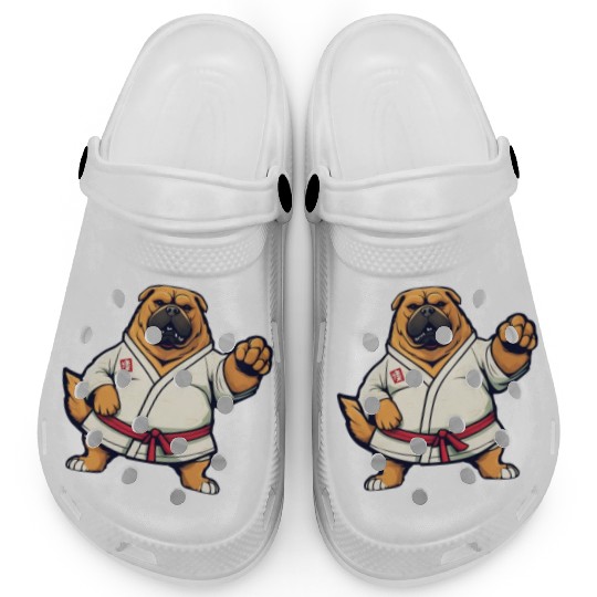karate dog Clogs