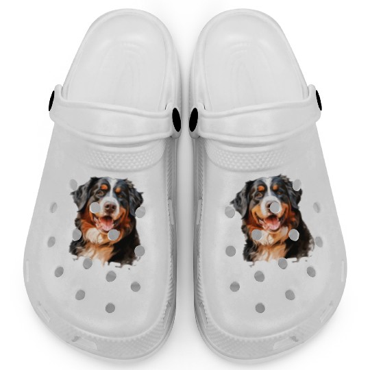 bernese mountain dog Clogs