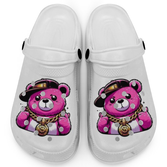 Hip-Hop Honeys: Bling Bear Edition Clogs
