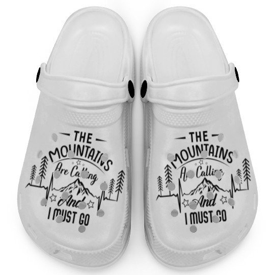 The Mountains are Calling | hiking | wanderlust Clogs