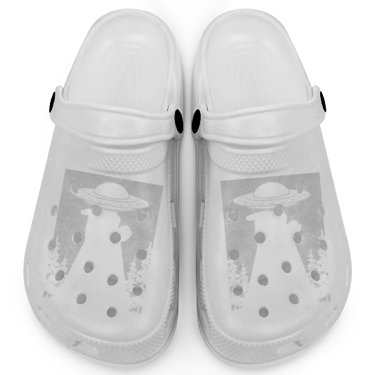Alien Spaceship Saucer Planet Clogs
