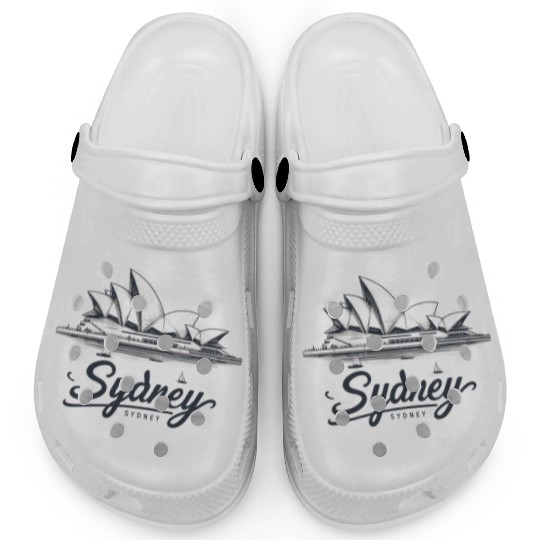 Sydney design black Clogs