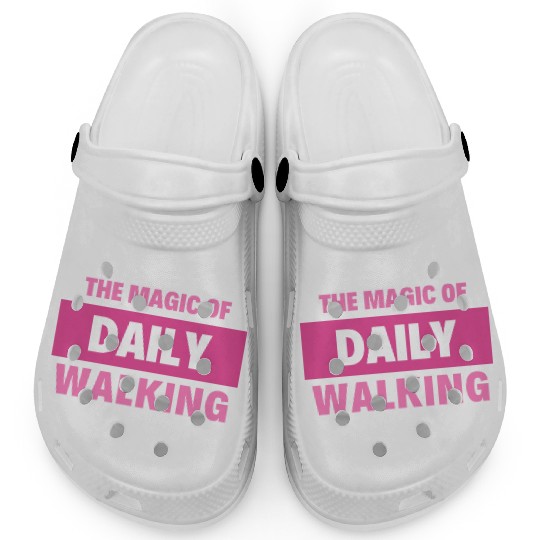 The magic of daily walking Clogs